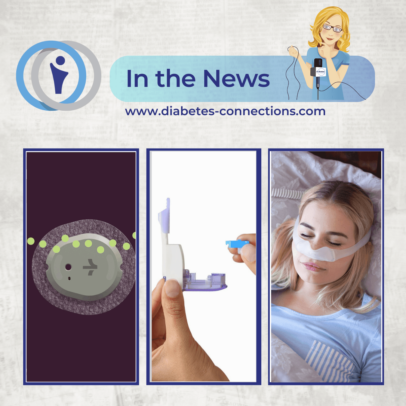 In the News... Inhaled Insulin Studied for Kids, Dexcom Launches AI, App for Driving & T1D, and more!