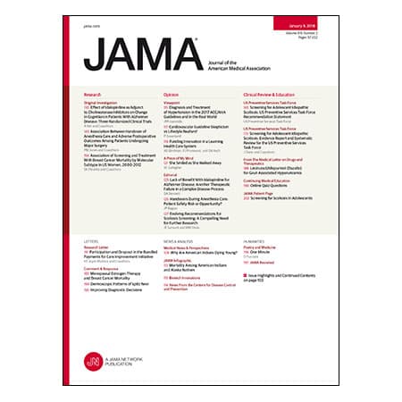 Idalopirdine for Dementia, Anesthesia Handovers During Surgery, Screening for Scoliosis, and more