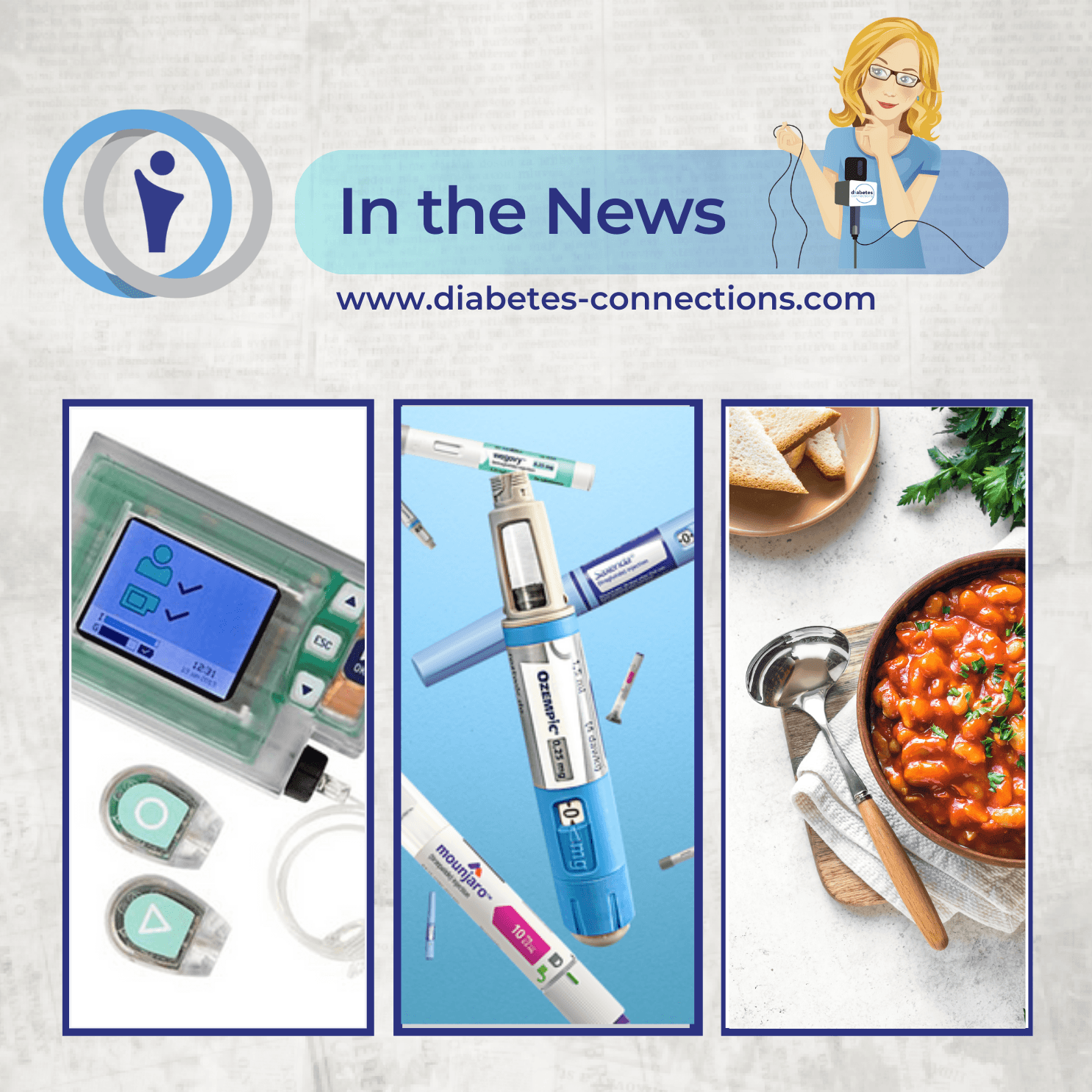 In the News.. FDA warns Dexcom, Inreda dual-chambered pump, using insulin with GLP-1 meds studied, and more!
