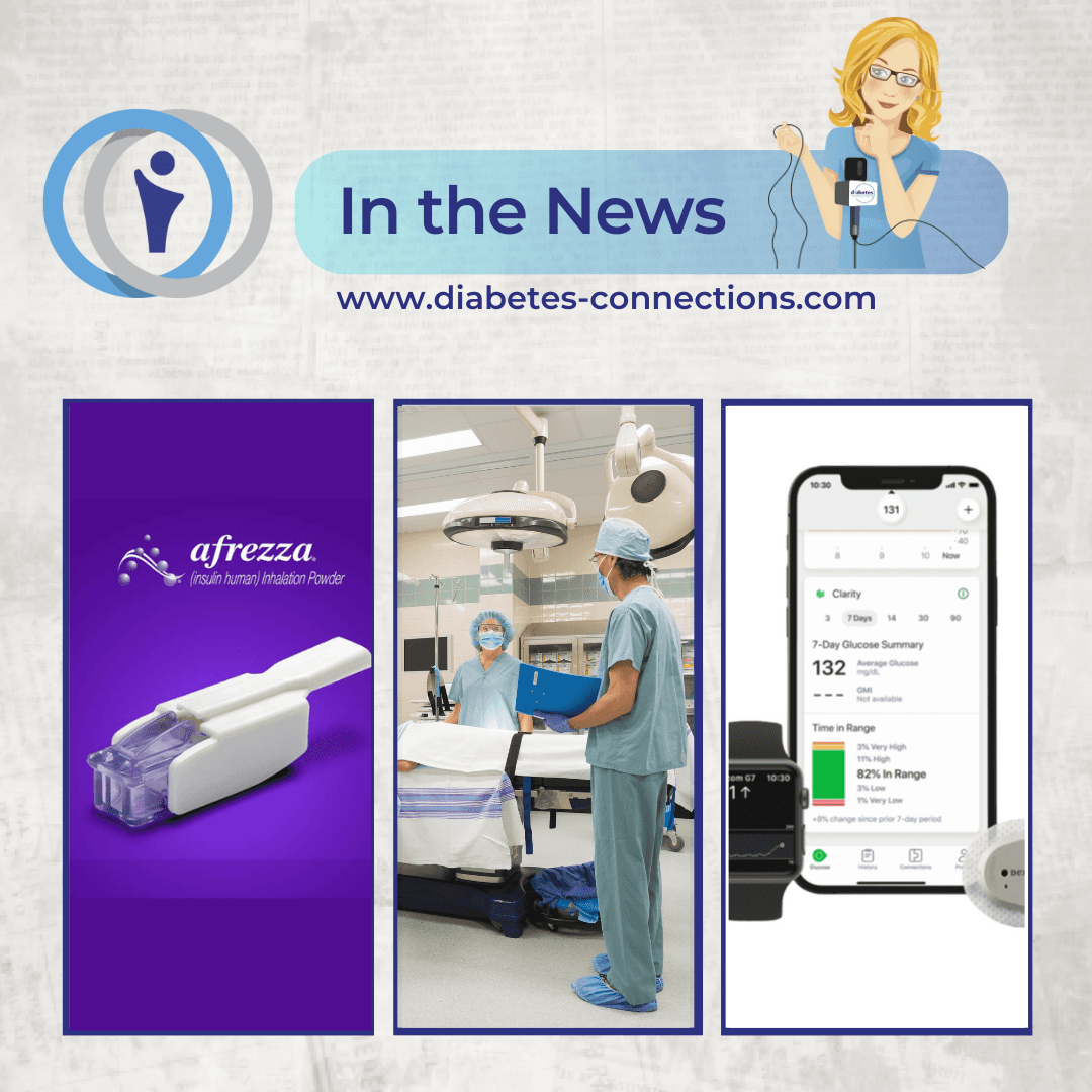 In the News... Universal T1D screening studied, Dexcom new product, Afrezza prescribing guidelines update, and more!