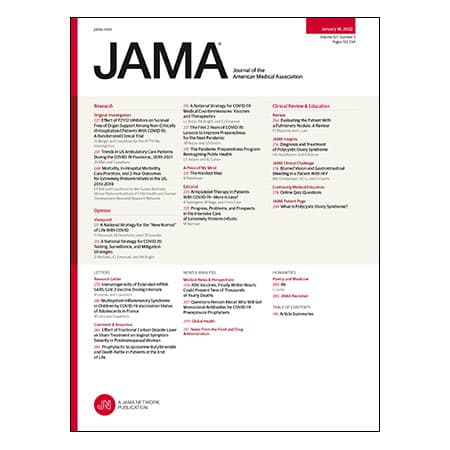P2Y12 Inhibitors in Non-Critically Ill Hospitalized COVID-19, US Ambulatory Care Patterns During the Pandemic, Outcomes for Extremely Preterm Infants in the US, and more