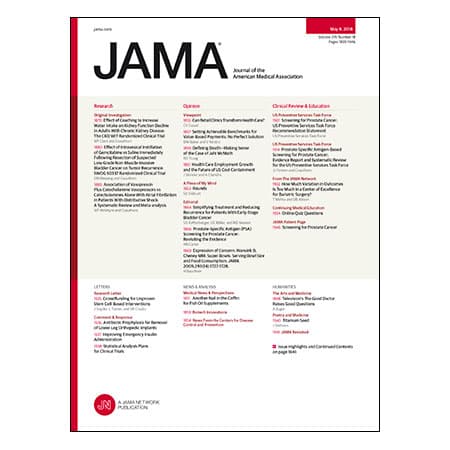 Water Intake and CKD Progression, Vasopressin and Afib in Shock, New Prostate Cancer Screening Guideline, and more
