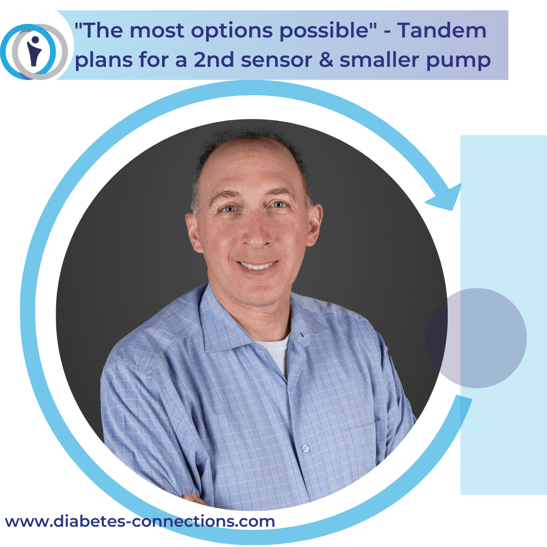 "The most options possible" - Tandem Diabetes plans for a second integrated sensor and a smaller pump