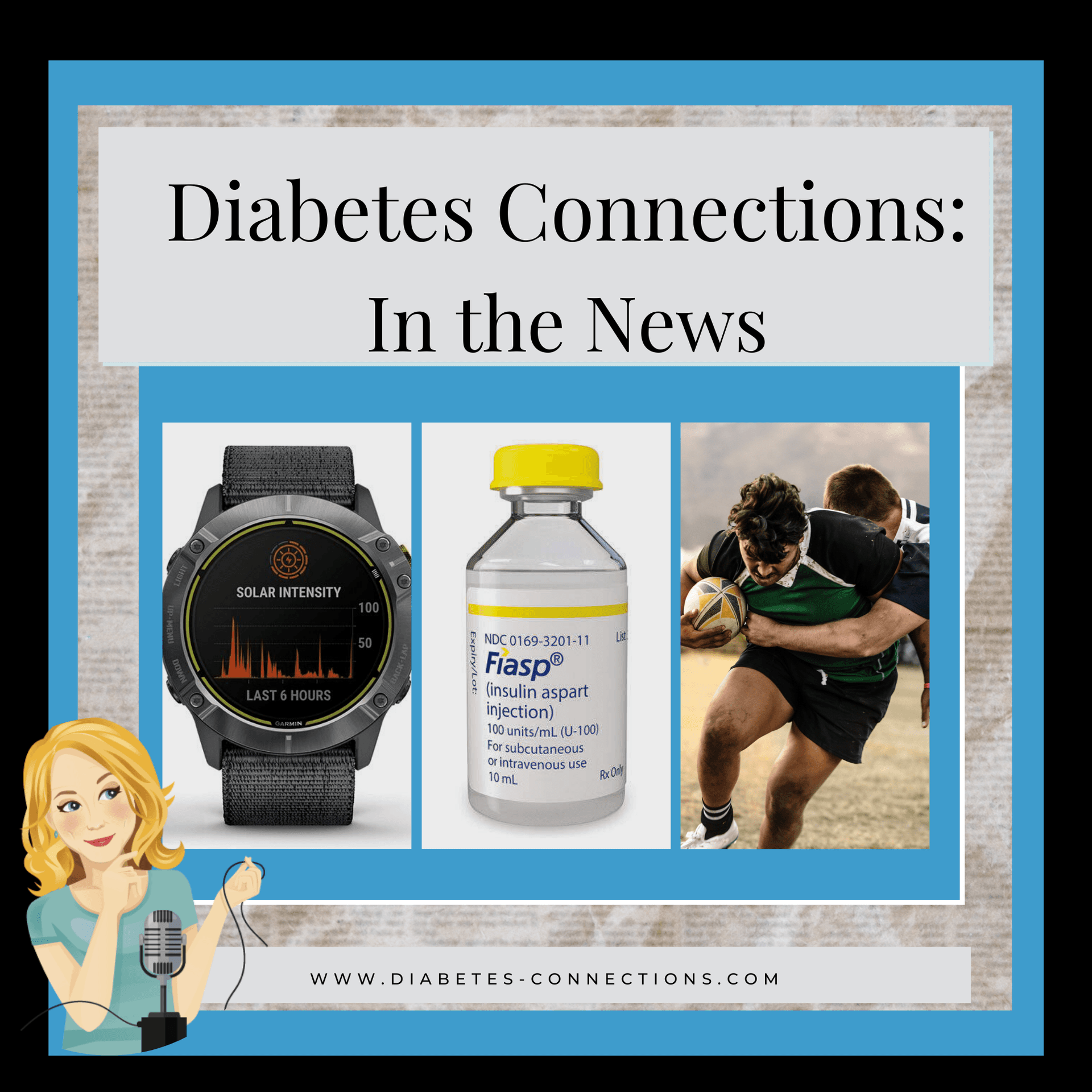 In the News.. Dexcom and Garmin partner, faster insulin tested, once a week basal and more...