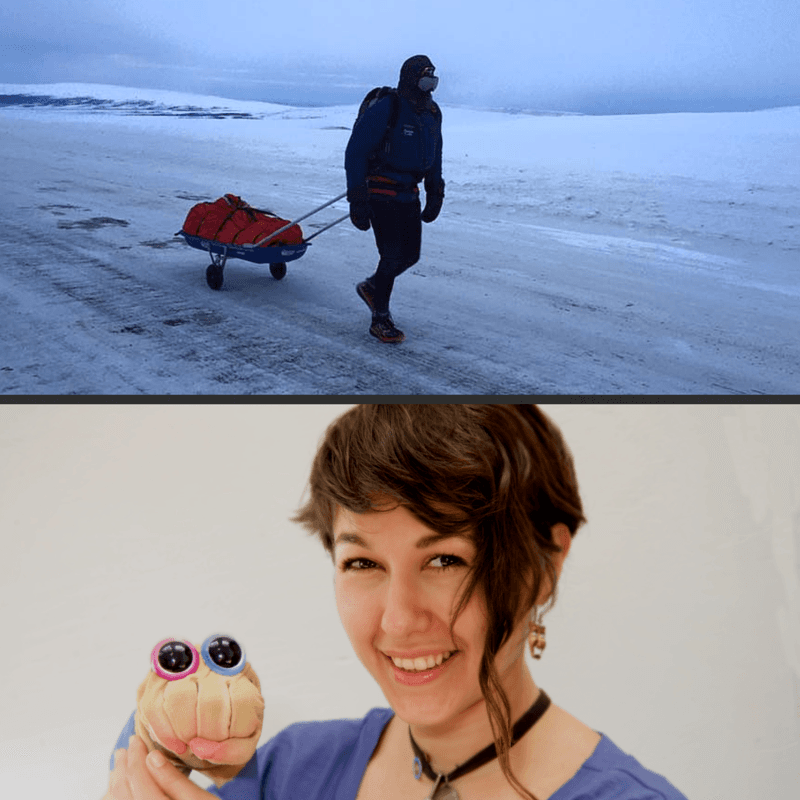 Roddy Riddle, Ultra Athlete / Marina Tsaplina of "The Betes"