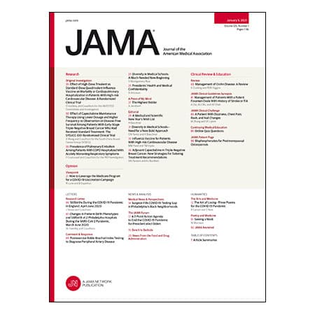 Effect of Tri- vs Quadrivalent Flu Vaccination on Mortality, COPD Exacerbation and VTE, Review of Crohn Disease, and more
