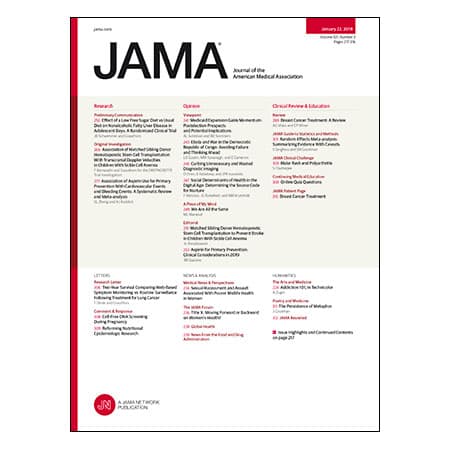 Effect of Diet on NAFLD in Adolescents, HSCT for Sickle Cell Anemia, ASA for Primary Prevention and CVD, Review of Breast Cancer Treatment, and more
