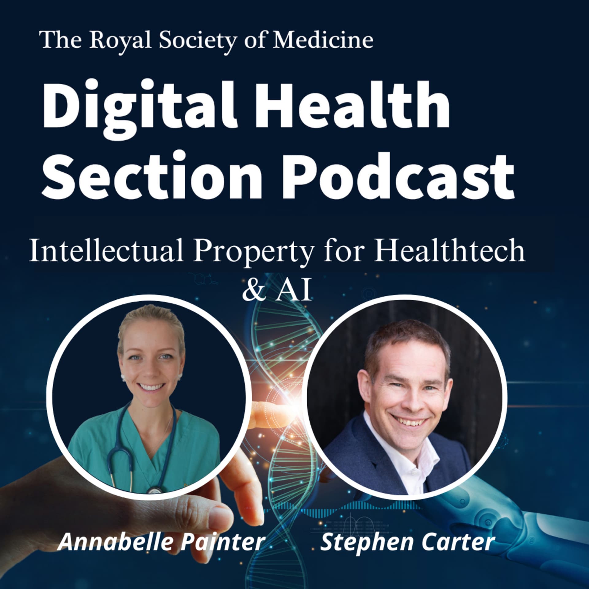 Intellectual property for Healthtech & AI. With Stephen Carter- Patent Attorney and IP consultant