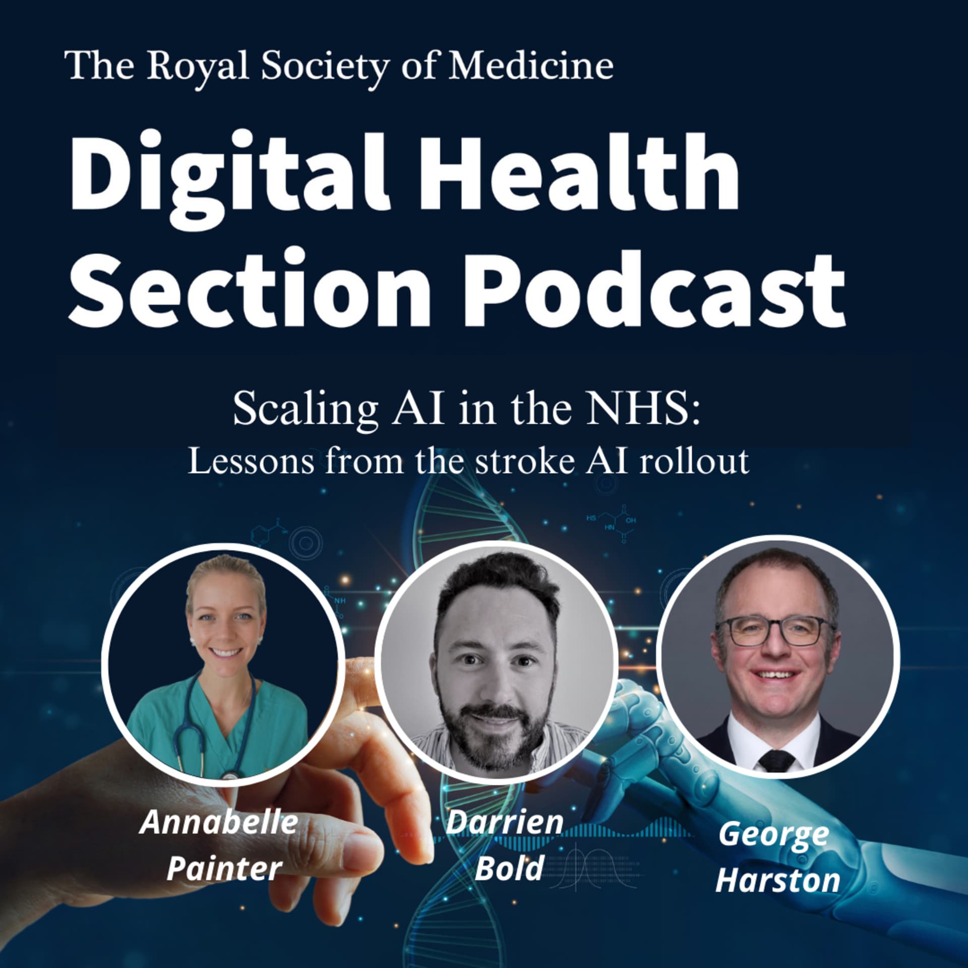Scaling AI in the NHS: Lessons from the stroke AI rollout. With Darrien Bold- NHS England & Dr George Harston- CMIO, Brainomix