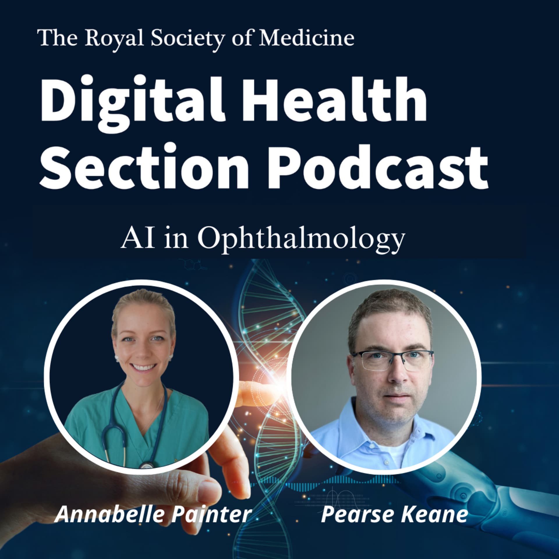 AI in Ophthalmology. With Prof Pearse Keane- Consultant Ophthalmologist at Moorfields and Professor of Artificial Medical Intelligence at University College London