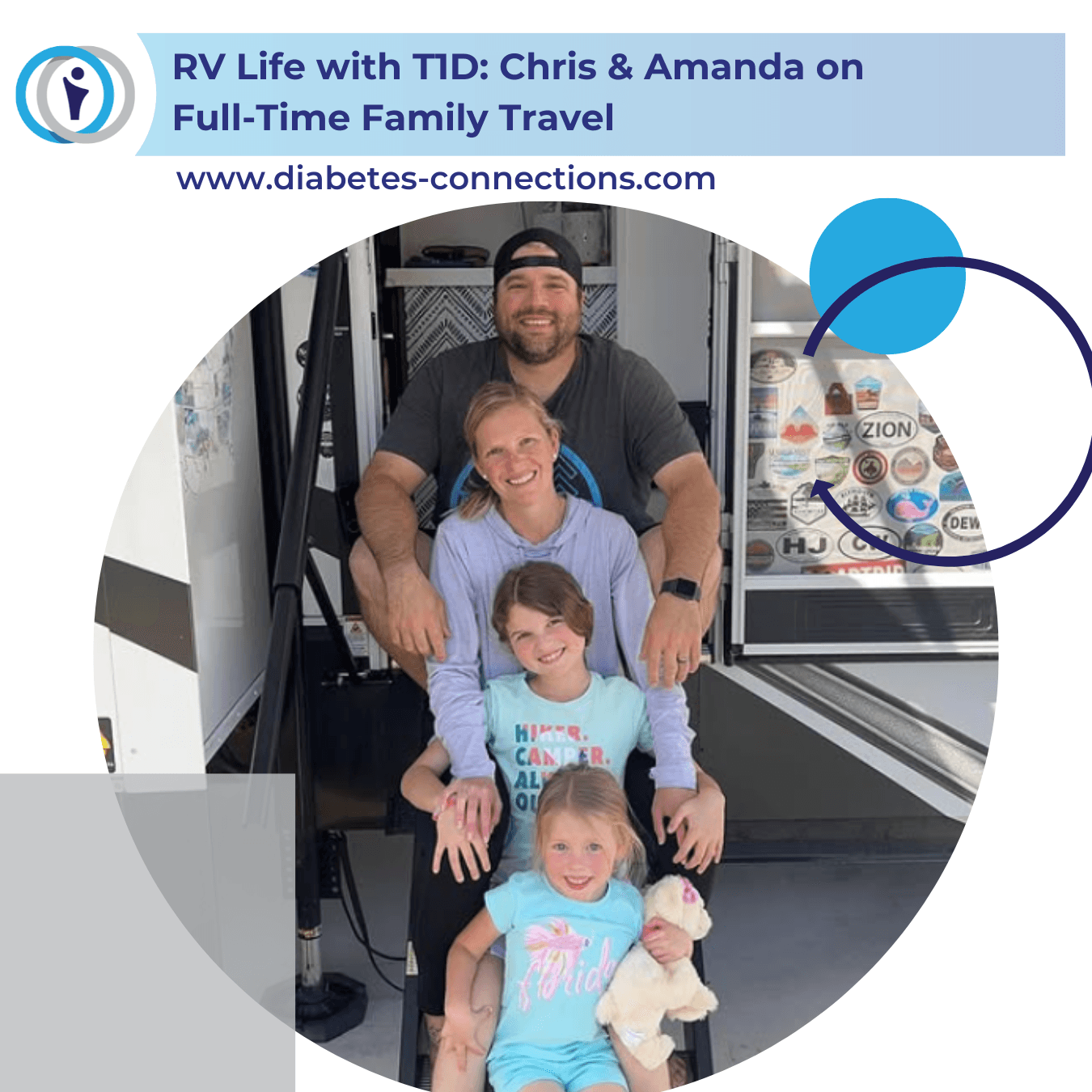 RV Life with T1D: Chris & Amanda on Full-Time Family Travel