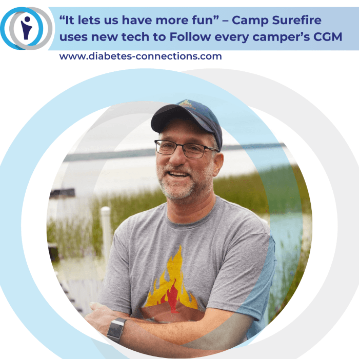 "It lets us have more fun" - Camp Surefire uses new tech to follow EVERY camper's CGM in one place