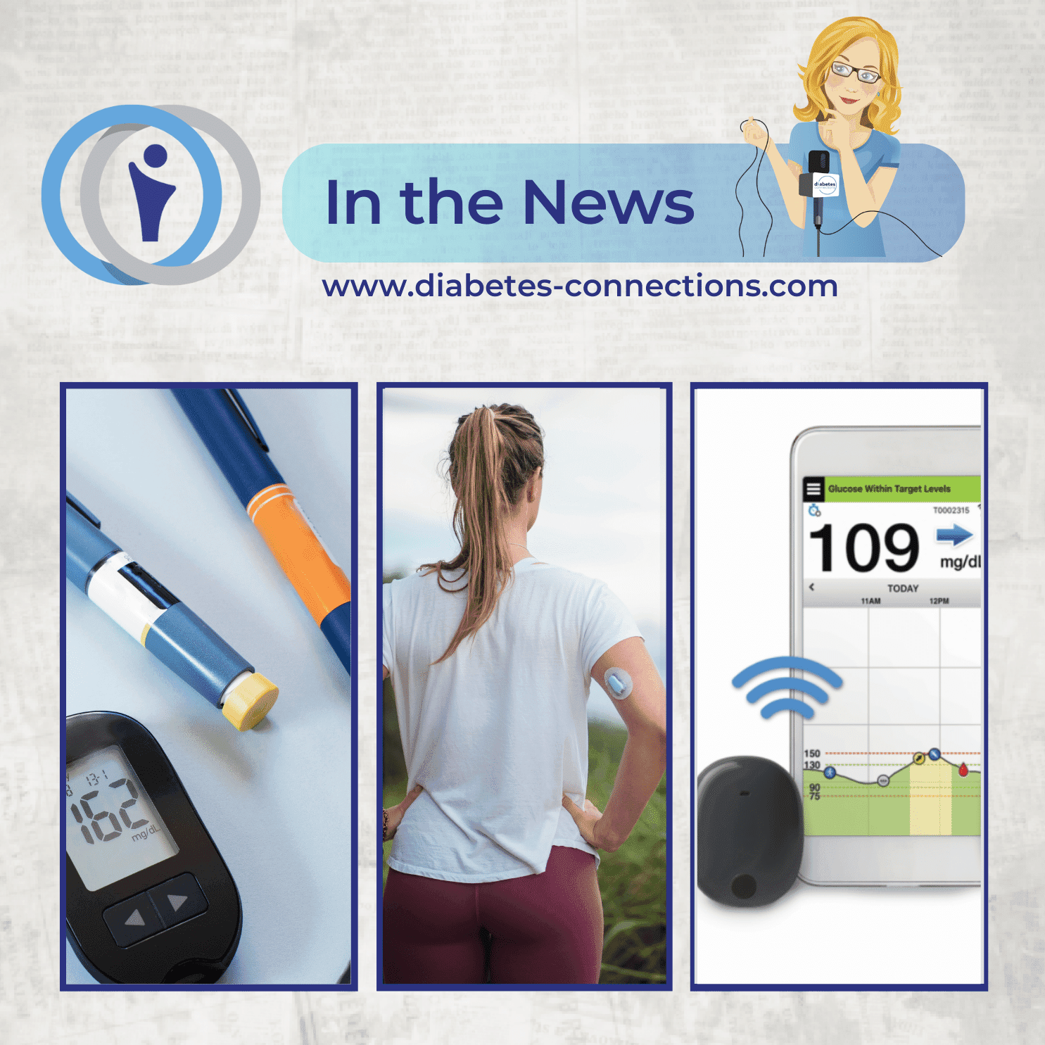 In the News.. T1D increasing in older adults, new iCGM designation, low BG prevention tested, and more!
