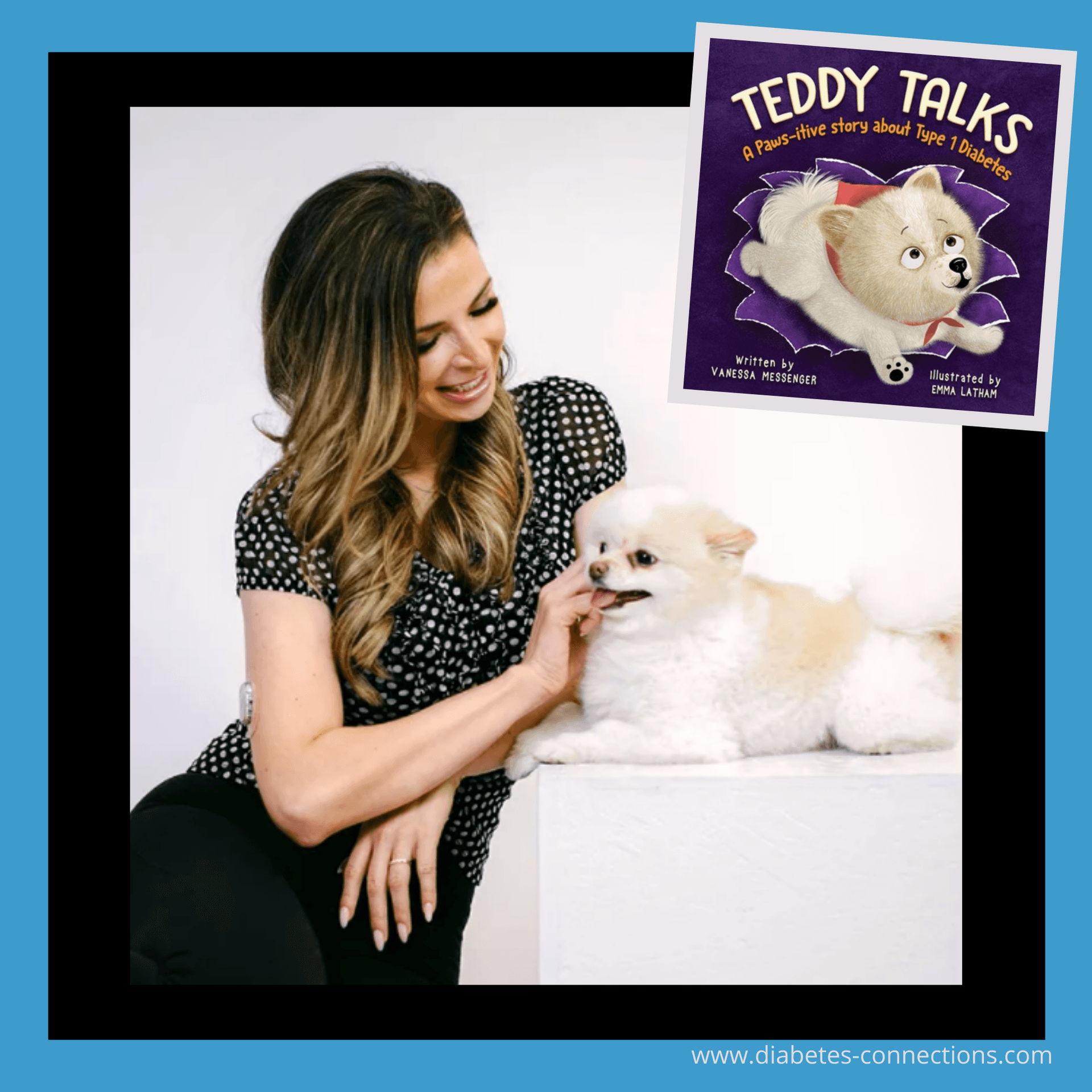 A new mom (twice!) during COVID, Vanessa Messenger shares her story and her new book about T1D