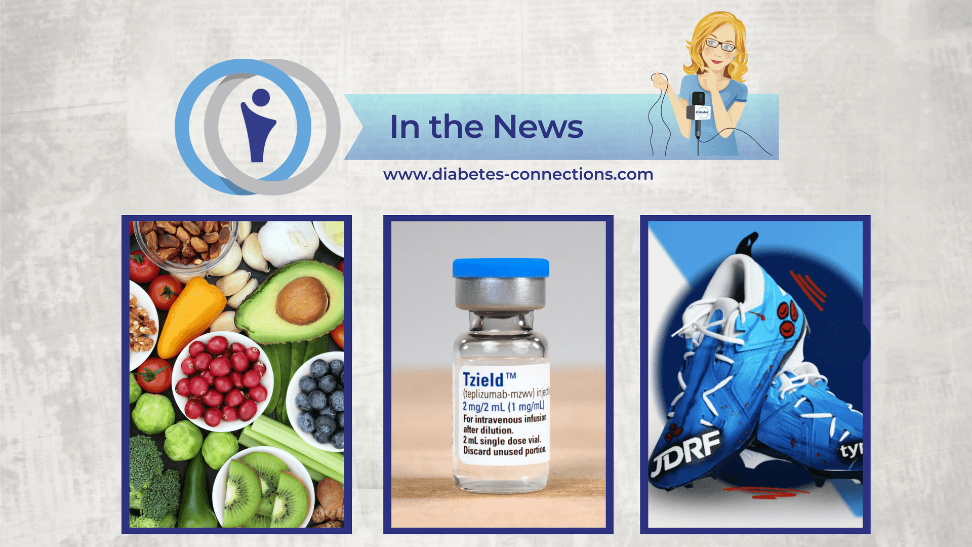 In the News... Does food-as-medicine work for T2D? fake Ozempic warning, new Tzield research, My Cause My Cleats and more!
