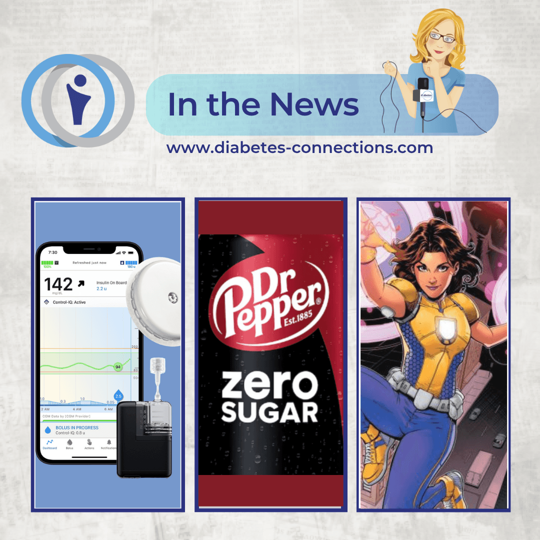 In the News... Omnipod updates, Tandem + Abbott, Dr. Pepper Zero recall, American Ninja and more!