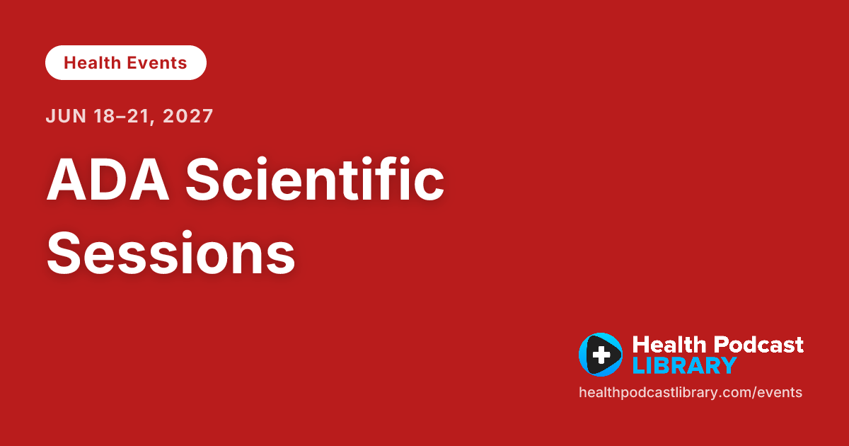 ADA Scientific Sessions