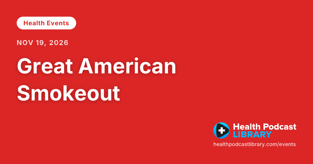 Great American Smokeout