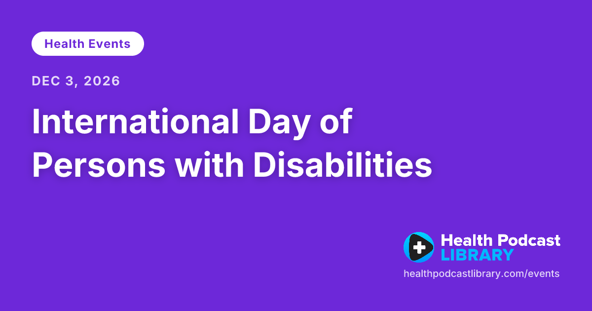 International Day of Persons with Disabilities