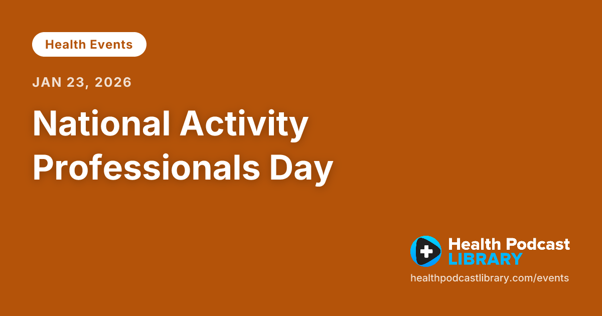 National Activity Professionals Day
