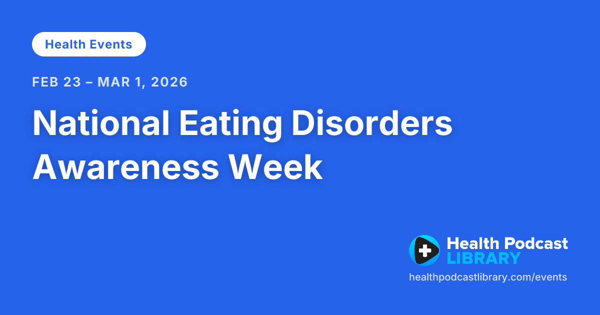 National Eating Disorders Awareness Week